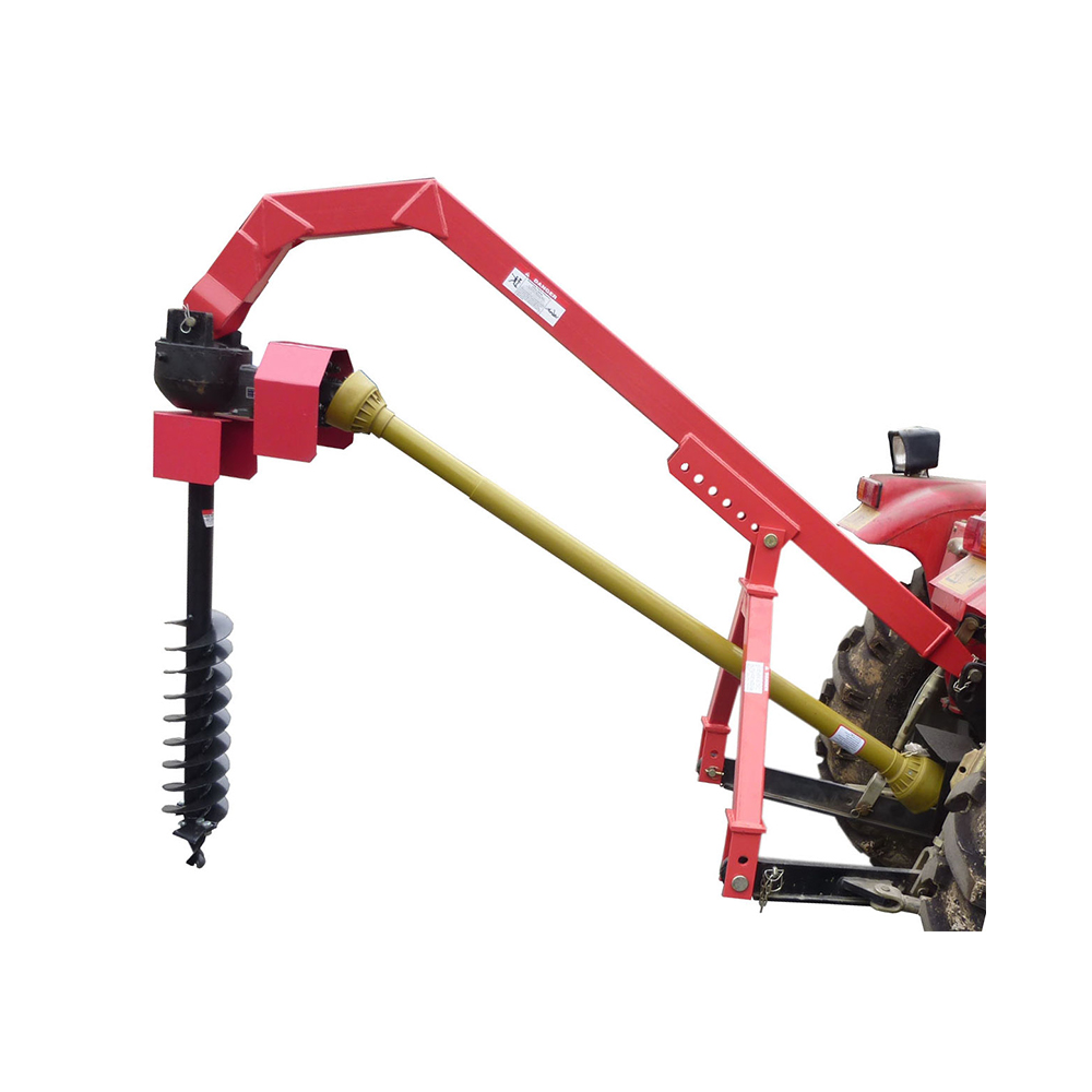 Hveay duty tractor post hole digger