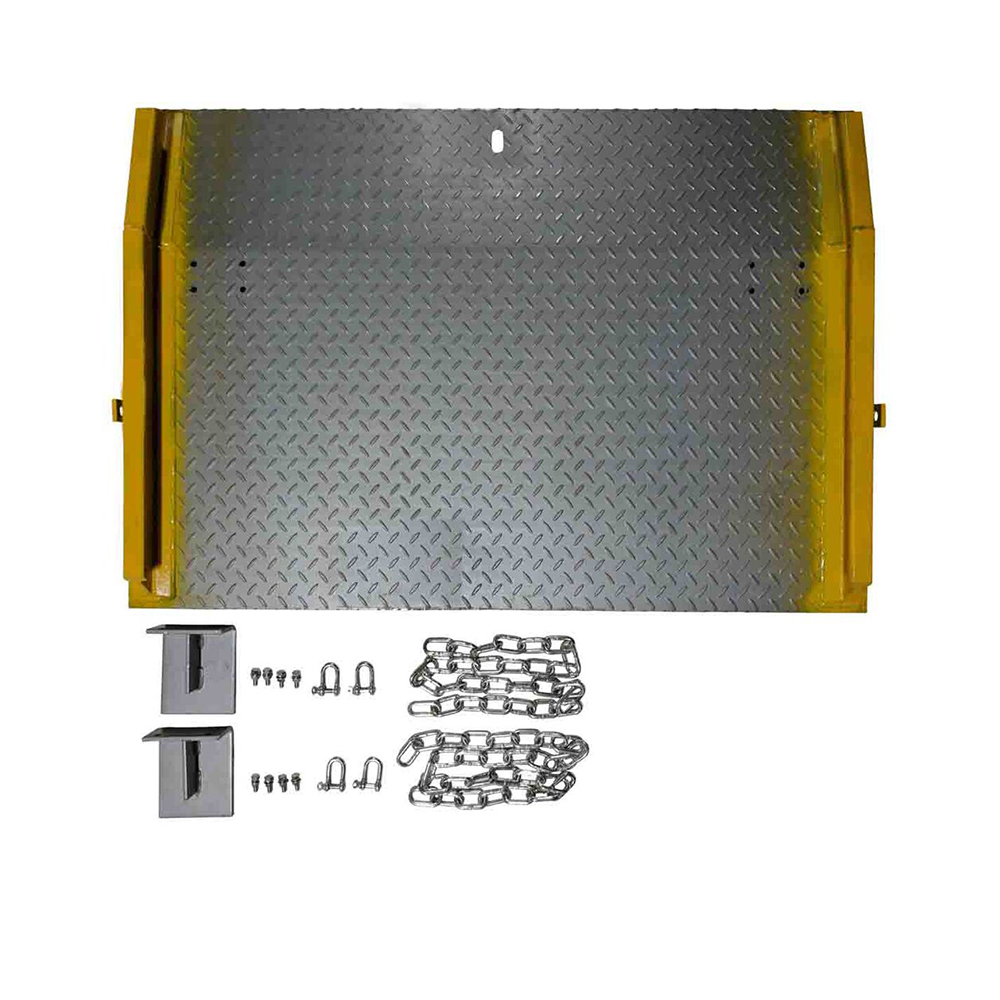 Forklift ramp dockboard details