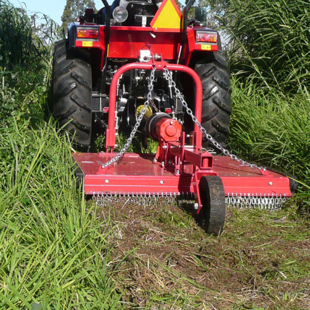 Heavy duty mower details